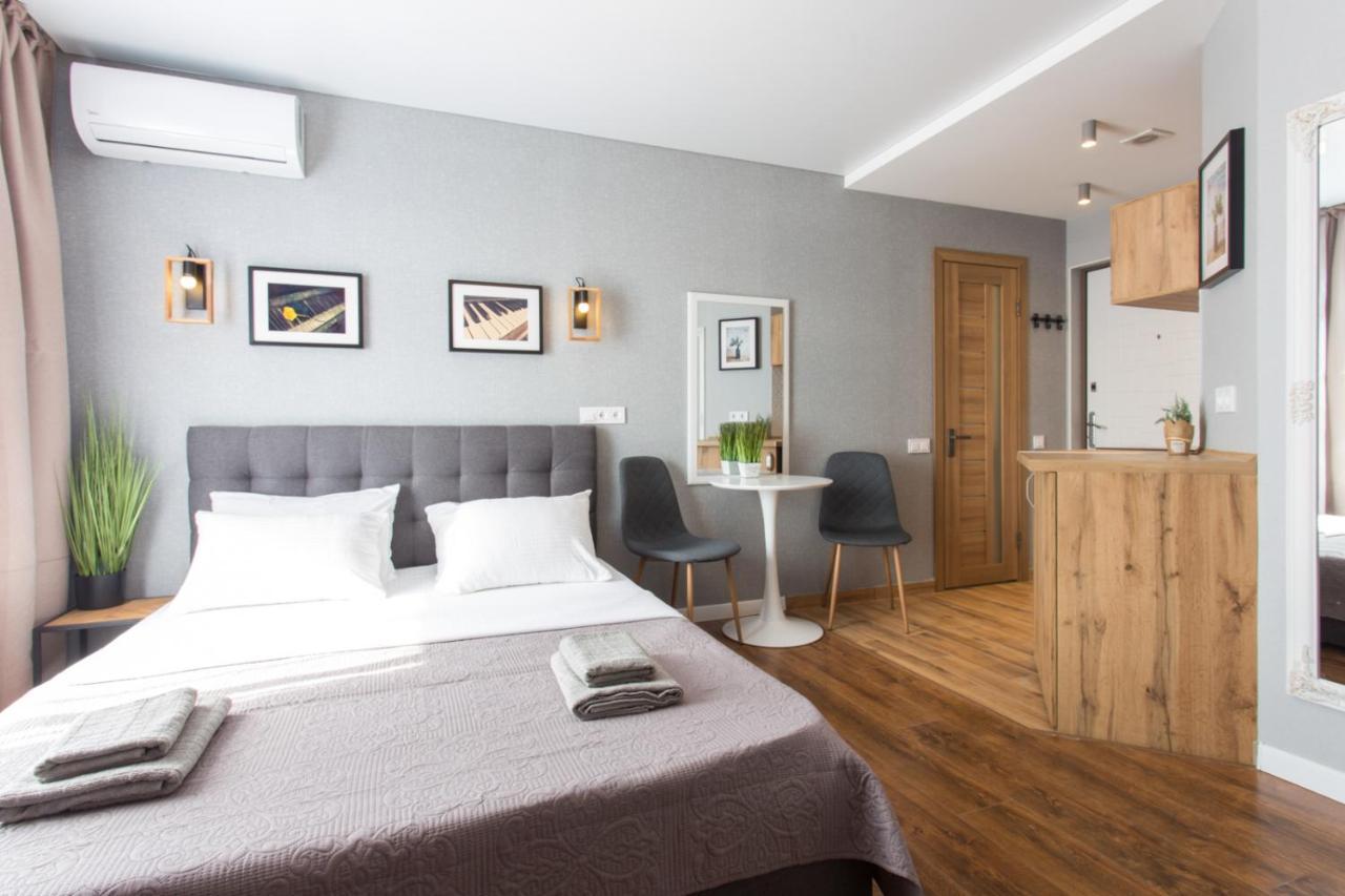 Studio With City View - Hrekivska Str. 5-1 카리프 외부 사진